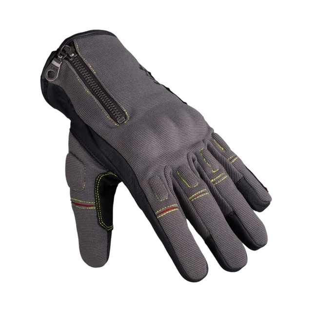 Letnie rękawice motocyklowe W-TEC Wavniko - Szary