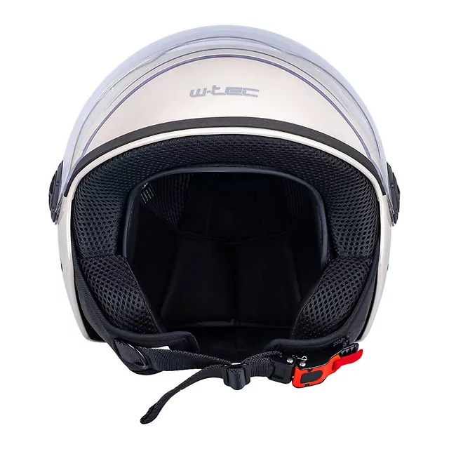 Kask motocyklowy otwarty W-TEC Bareiro Bufalo ∙ homologacja ∙ zapięcie mikrometryczne ∙ przygotowany pod interkom