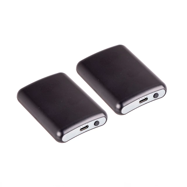 Ogrzewane skarpety podkolanówki W-TEC Tarviso ∙ włókna węglowe ∙ pilot z karabińczykiem ∙ USB-C ładowanie ∙ unisex