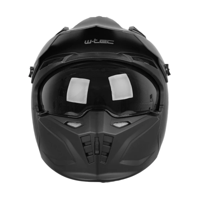 Kask motocyklowy modułowy W-TEC Badalone ∙ 3w1 ∙ zdejmowany daszek ∙ osłona przeciwsłoneczna ∙ kompatybilny z interkomem