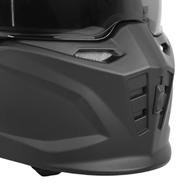 Kask motocyklowy modułowy W-TEC Badalone ∙ 3w1 ∙ zdejmowany daszek ∙ osłona przeciwsłoneczna ∙ kompatybilny z interkomem