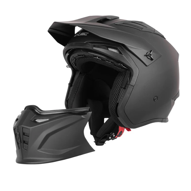 Kask motocyklowy modułowy W-TEC Badalone ∙ 3w1 ∙ zdejmowany daszek ∙ osłona przeciwsłoneczna ∙ kompatybilny z interkomem