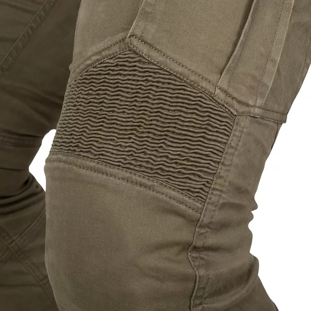 Spodnie motocyklowe męskie jeansy W-TEC Wallbridge Olive