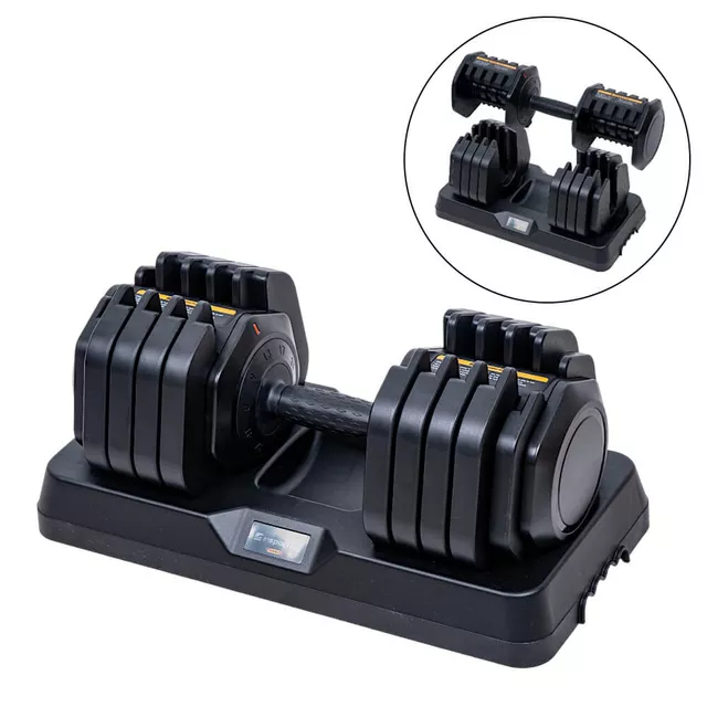 Hantle regulowane inSPORTline Durabell® 5-41 kg - OUTLET