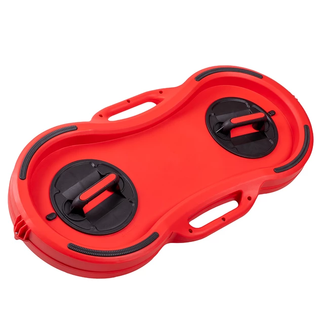 Podkładka balansująca fasolka inSPORTline AeroPeanut ∙ kształt fasolki ∙ regulowane uchwyty ∙ wys. do 25 cm ∙ nośność 200 kg ∙ antypoślizgowa