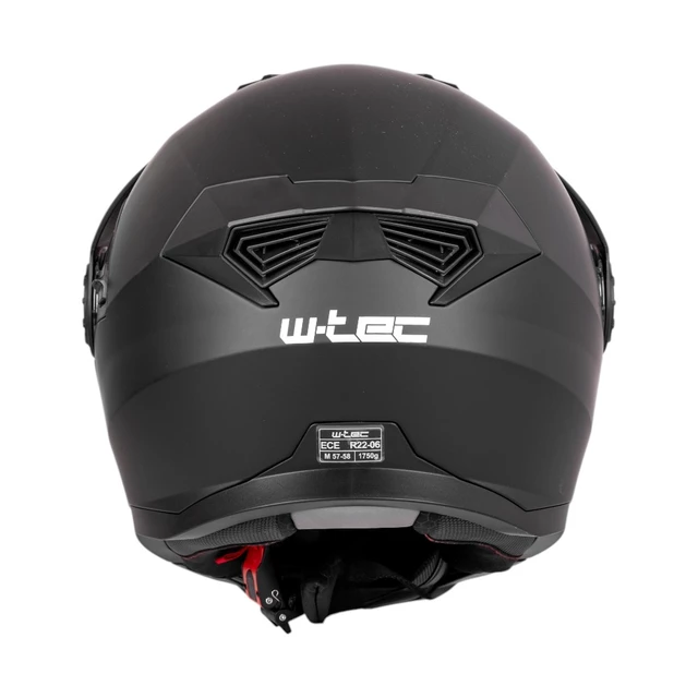 Kask motocyklowy enduro Flip-Up W-TEC Biscaia P/J - beżowy matowy