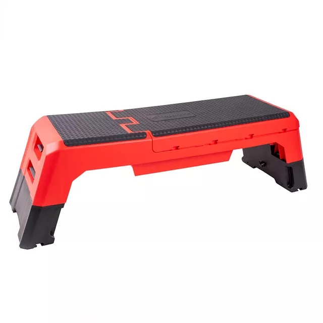 Step regulowany z funkcją ławki 2w1 inSPORTline AeroBench ∙ regulowana wysokość ∙ oparcie 0-80° ∙ nośność 150 kg