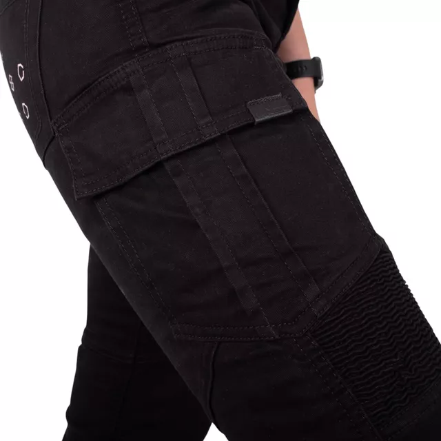 Damskie spodnie jeansy motocyklowe W-TEC Komehana