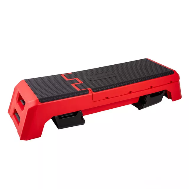 Step regulowany z funkcją ławki 2w1 inSPORTline AeroBench ∙ regulowana wysokość ∙ oparcie 0-80° ∙ nośność 150 kg