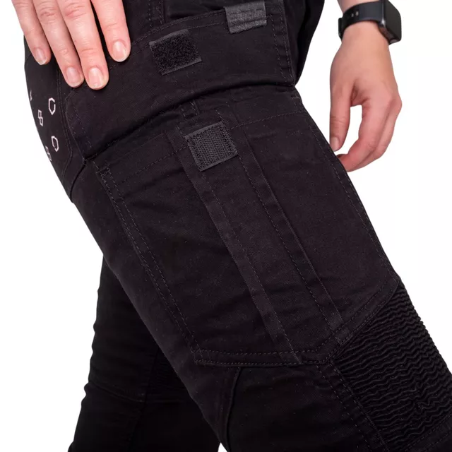 Damskie spodnie jeansy motocyklowe W-TEC Komehana
