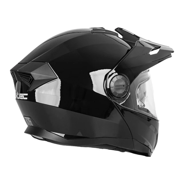 Kask motocyklowy enduro Flip-Up W-TEC Biscaia P/J - beżowy matowy