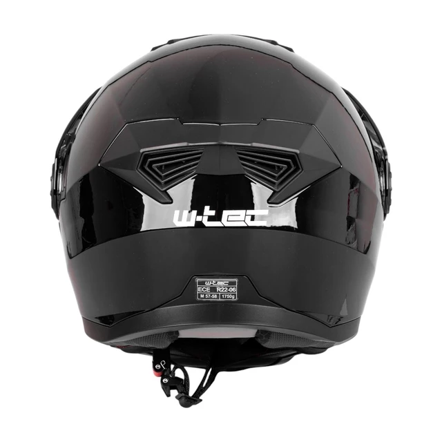 Kask motocyklowy enduro Flip-Up W-TEC Biscaia P/J - beżowy matowy