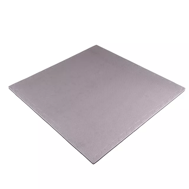 Mata Puzzle tatami podkładka do ćwiczeń inSPORTline Sazegul 100x100x2 cm - mousse mousse-czarny, wzór 5 pasków