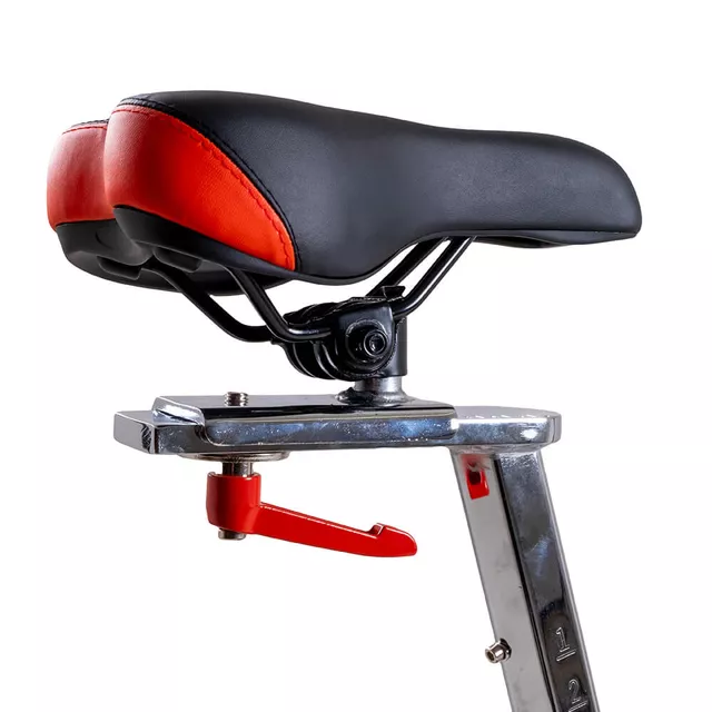 Profesjonalny rower treningowy spinningowy inSPORTline Epsilon Max ∙ nośność 150 kg ∙ płynna regulacja oporu ∙ cichy pasowy napęd ∙ LCD