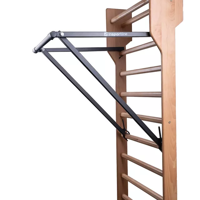 Drążek AcroBar do drabinek gimnastycznych inSPORTline ∙ konstrukcja stalowa ∙ 4 podpory ∙ stabilny