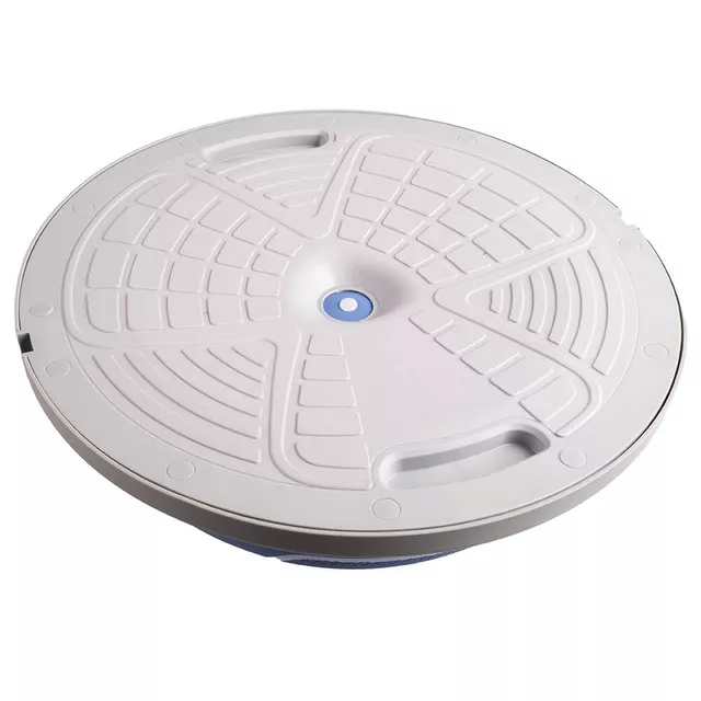 Podkładka do balansowania / trener równowagi inSPORTline Dome Compact ∙ kompaktowa ∙ nośność 150 kg ∙ dwustronna ∙ antypoślizgowa - Czarny
