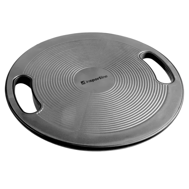 Trener równowagi / platforma do balansowania inSPORTline Majavo 39,5 cm ∙ stabilizujące uchwyty ∙ antypoślizg ∙ nośność 150 kg ∙ 1 kg - Czerwono-czarny