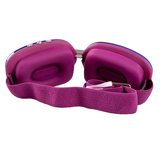 Masażer oczu inSPORTline Haulook ∙ 4 tryby wibracji + 3 poziomy ogrzewania ∙ składany design ∙ USB ∙ relaks dla zmęczonych oczu