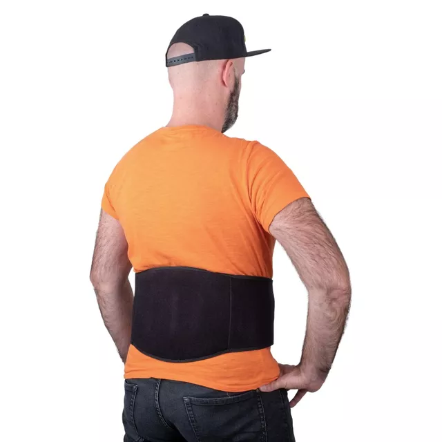 Pas grzewczy / lędźwiowy na plecy W-TEC HEATbelt ∙ rozmiar XL–4XL ∙ 3 tryby ∙ zasilanie USB