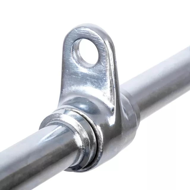 Gryf zaczepowy inSPORTline Rubetrix ∙ do tricepsa i wiosłowania ∙ gumowe stopery ∙ płynny ruch ∙ waga 2,45 kg ∙ stal