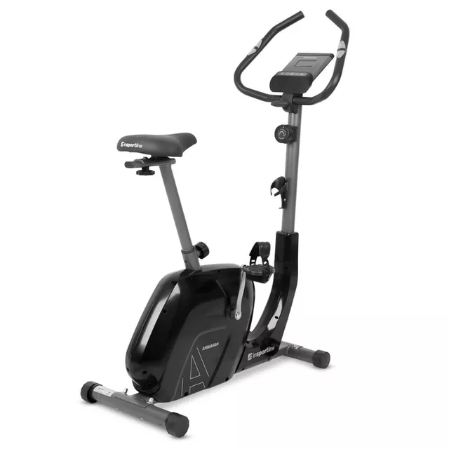 Rower treningowy magnetyczny inSPORTline Animaran ∙ 8 poziomów oporu ∙ wyświetlacz LCD ∙ cicha praca ∙ czujniki tętna ∙ uchwyt na tablet