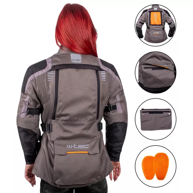 Damska turystyczna kurtka motocyklowa W-TEC Smackton Lady