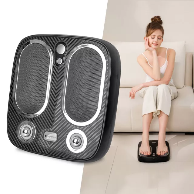 Masażer stóp inSPORTline Vintari ∙ shiatsu i wibracje ∙ ogrzewanie do 42°C ∙ akumulator 2500 mAh ∙ 3 programy ∙ auto wyłączanie