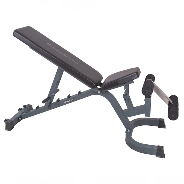 Ławka regulowana inSPORTline Profi Sit Up Bench ∙ 7-stopniowe oparcie ∙ do klatki i brzuszków ∙ 250 kg