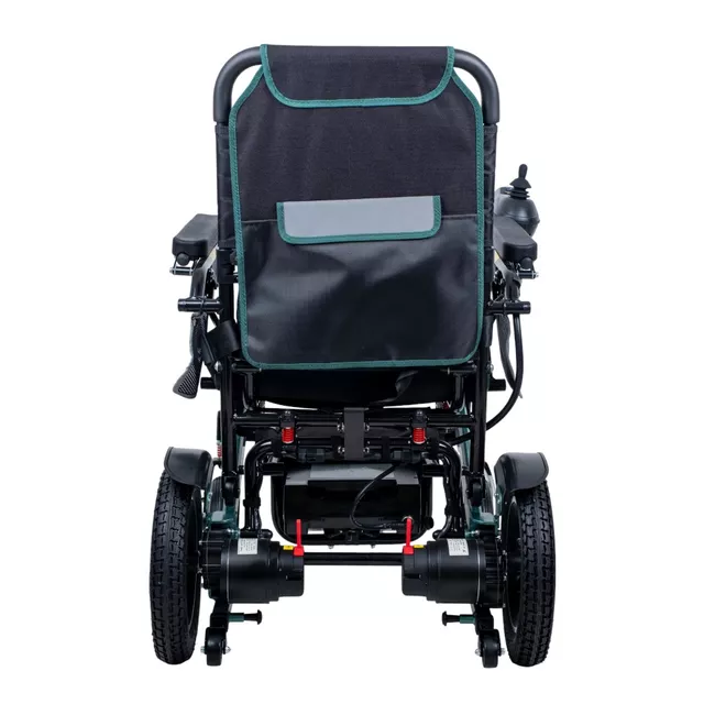 Elektryczny wózek inwalidzki inSPORTline Hawkie Basic II ∙ 500 W ∙ zasięg 24 km ∙ nośność 120 kg ∙ prędkość 6 km/h - Srebrny