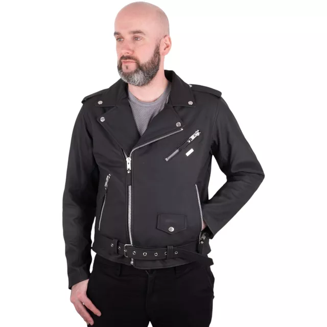 Męska skórzana kurtka motocyklowa W-TEC Brineo - OUTLET