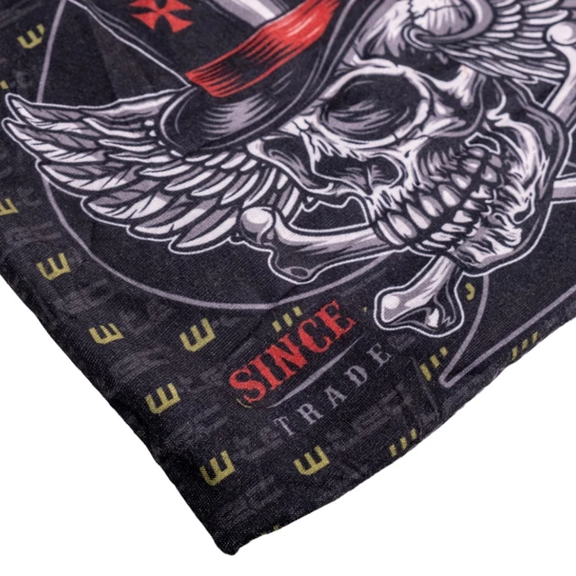 Wielofunkcyjna chusta na motor szalik ocieplacz na szyję W-TEC Black Heart Scarfest