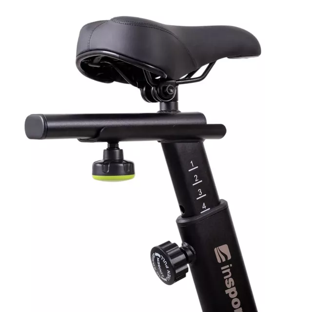 Rower treningowy spinningowy inSPORTline inCondi S120i ∙ cicha praca ∙ regulowana kierownica i siodełko ∙ uchwyt na tablet ∙ aplikacje mobilne