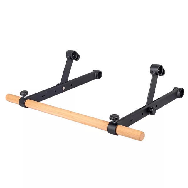Drążek do podciągania inSPORTline Wootaline ∙ długość 80 cm ∙ nośność 150 kg ∙ drewno bukowe/stal