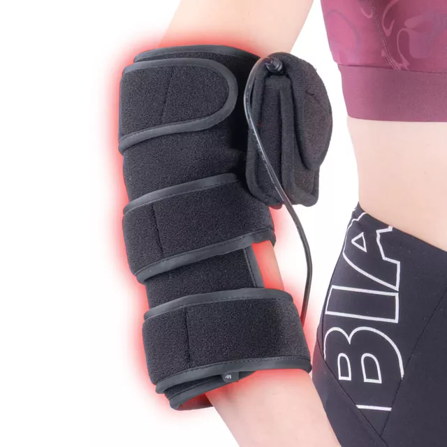 Opaska na ramię z podczerwienią inSPORTline Infracor Shoulder ∙ orteza barkowa ∙ 48 diod LED ∙ 4 poziomy intensywności ∙ timer 30 min ∙ bateria litowa