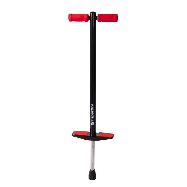 Skoczek pogo WORKER Zummi ∙ solidna stalowa rama ∙ antypoślizgowe podnóżki ∙ sprężyny ∙ piankowe uchwyty ∙ nośność 35 kg - Biały - Czarny