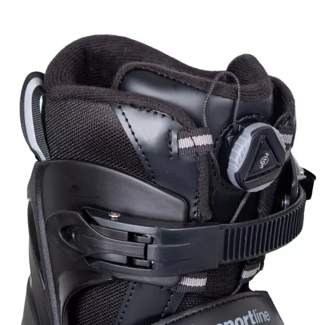 Łyżworolki z wymienną płozą inSPORTline Noctys ∙ 2w1 ∙ system FITGO® ∙ klamra MicroLock ∙ wkładka Comfort Fit ∙ kółka PU 82A ∙ nośność 100 kg
