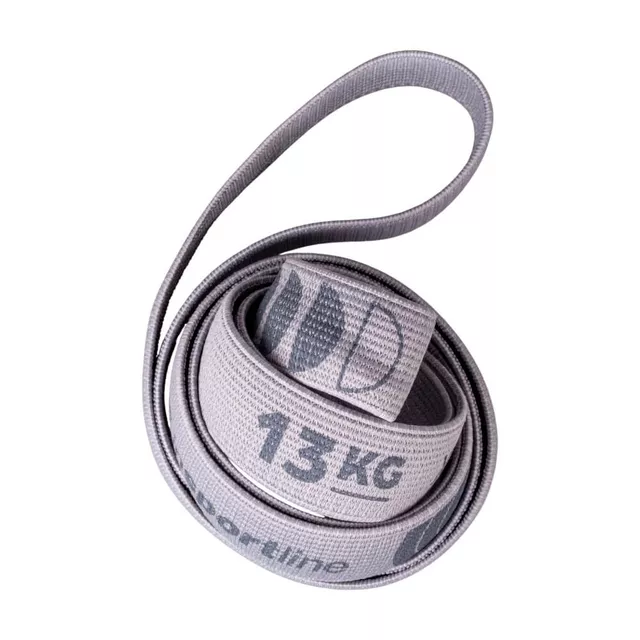 Guma oporowa inSPORTline Rand XX Strong ∙ 208×3,3 cm ∙ do ćwiczeń, rehabilitacji ∙ opór 13 kg - Szary