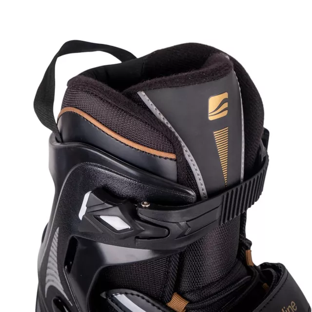 Uniwersalne łyżworolki inSPORTline Darkero Carbon EU 25-48 ∙ aluminiowa rama ∙ koła 84 mm 82A ∙ łożyska ABEC 5 ∙ nośność 100 kg