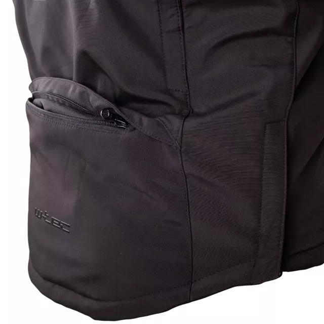 Męska kurtka motocyklowa W-TEC Annorack ∙ Softshell ∙ ochraniacze CE ∙ wentylacja - khaki-czarny