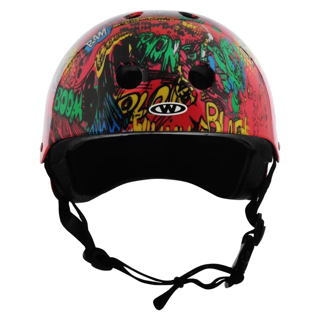 Dziecięcy kask rowerowy WORKER Freestyle Komik - Zielony