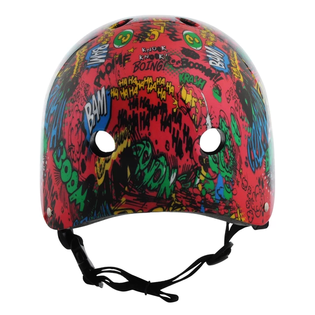 Dziecięcy kask rowerowy WORKER Freestyle Komik - Zielony