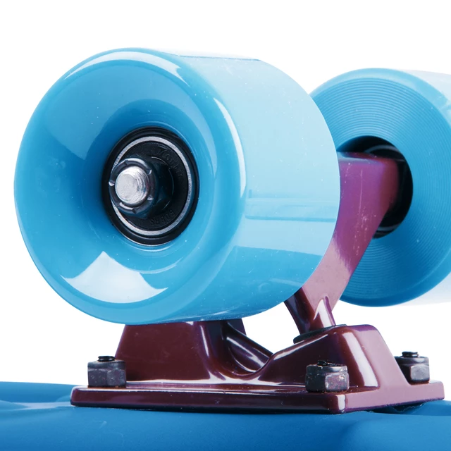 Deskorolka typu fiszka marki WORKER Sunbow Spitfire 22" ∙ koła 60 mm ∙ łożyska ABEC 7 ∙ nośność 90 kg ∙ waga 1,85 kg ∙ antypoślizgowa