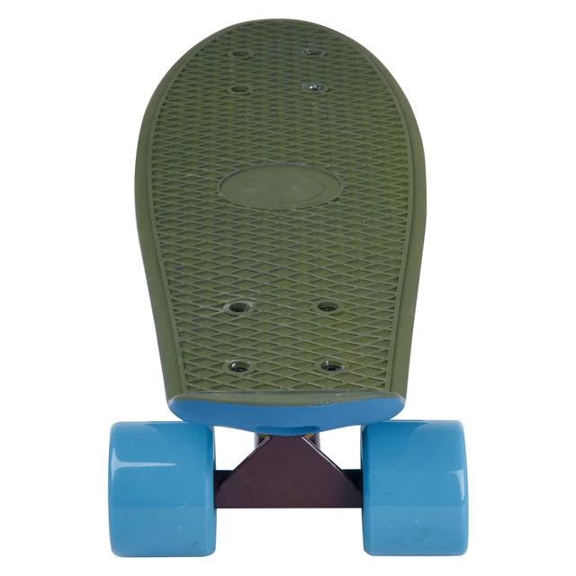 Deskorolka typu fiszka marki WORKER Sunbow Spitfire 22" ∙ koła 60 mm ∙ łożyska ABEC 7 ∙ nośność 90 kg ∙ waga 1,85 kg ∙ antypoślizgowa