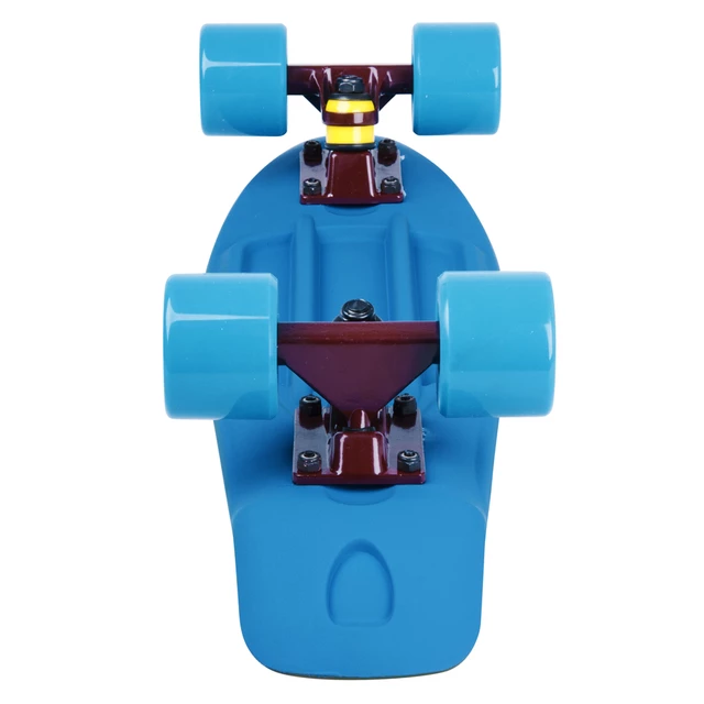 Deskorolka typu fiszka marki WORKER Sunbow Spitfire 22" ∙ koła 60 mm ∙ łożyska ABEC 7 ∙ nośność 90 kg ∙ waga 1,85 kg ∙ antypoślizgowa