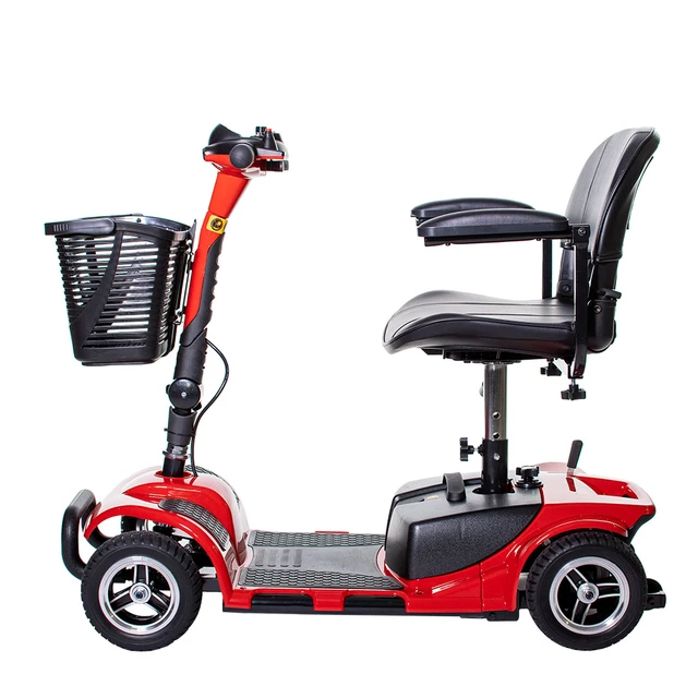 Wózek elektryczny czterokołowy inSPORTline Omis ∙ silnik 180 W ∙ prędkość 6 km/h ∙ zasięg 20 km ∙ 120 kg