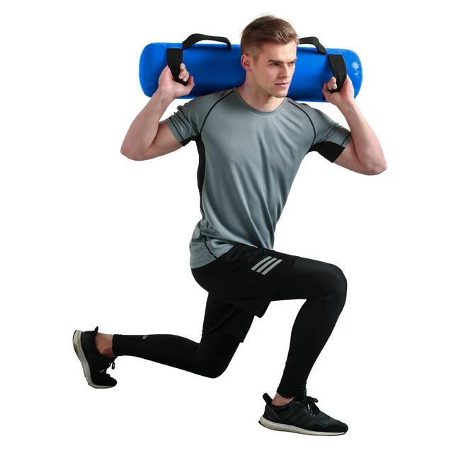 Worek treningowy napełniany wodą inSPORTline FitBag Aqua XL ∙ 51 kg maksymalnie ∙ 4 uchwyty neoprenowe ∙ mobilny trening siłowy