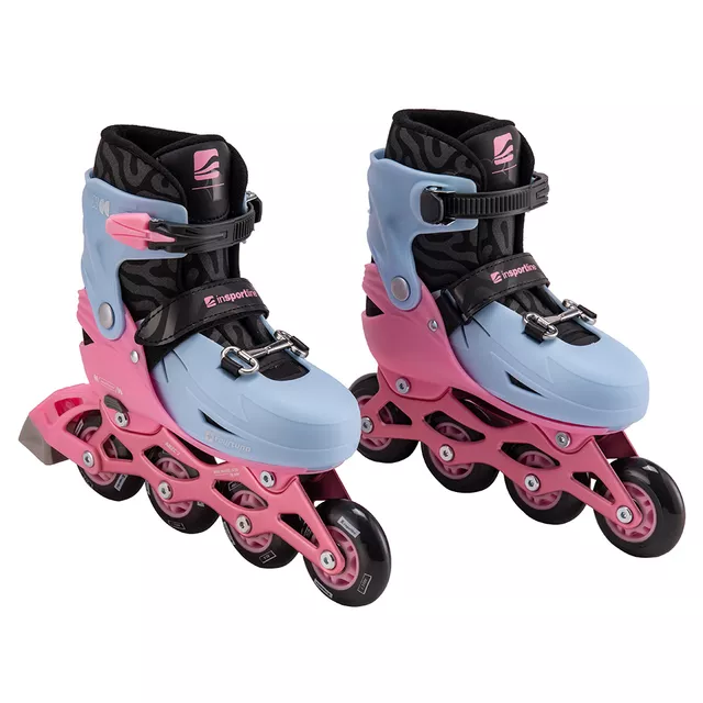 Regulowane rolki / wrotki / łyżwy 4w1 inSPORTline Fourtuna ∙ ABEC-7 ∙ unisex ∙ MicroLock ∙ AdjusTouch ∙ Safety Ankle