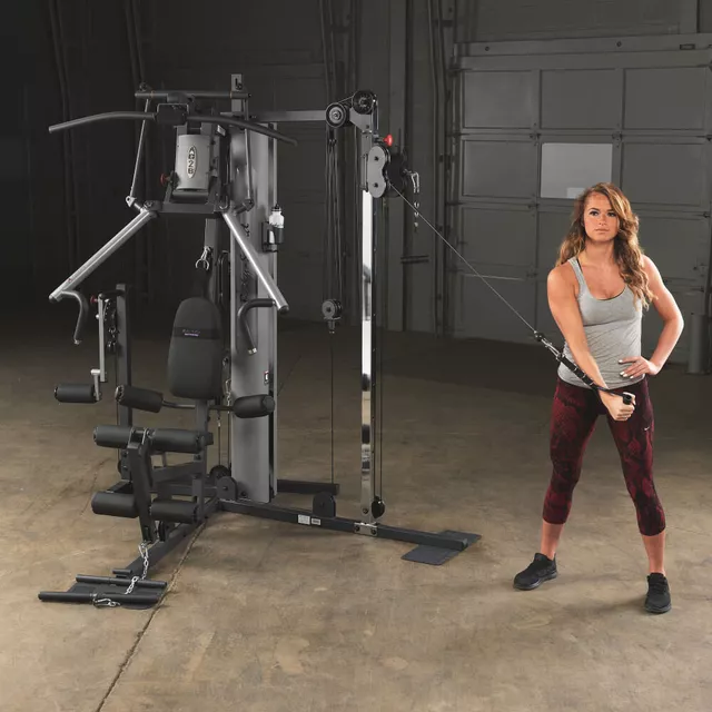 Atlas komercyjny Body-Solid G2B Home Gym ∙ system Bi-Angular ∙ 73 kg stos ∙ konstrukcja stalowa