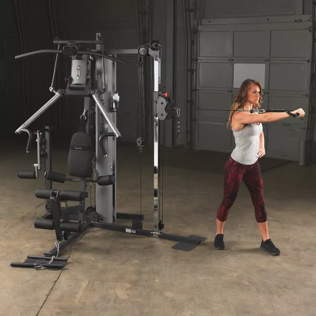 Atlas komercyjny Body-Solid G2B Home Gym ∙ system Bi-Angular ∙ 73 kg stos ∙ konstrukcja stalowa