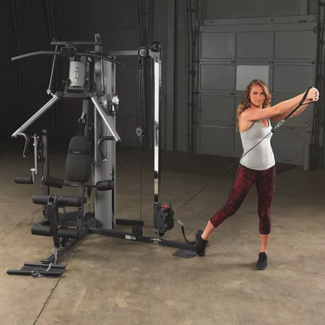 Atlas komercyjny Body-Solid G2B Home Gym ∙ system Bi-Angular ∙ 73 kg stos ∙ konstrukcja stalowa